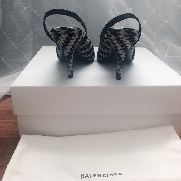 ❌SOLD❌Balenciaga BB knife silngback pumps 3.15" - Picture 3 of 4
